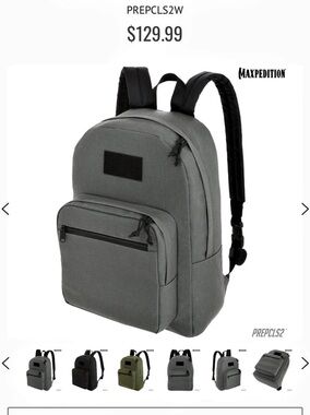Maxpedition Prepared Citizen Classic V2.0 Backpack Gray